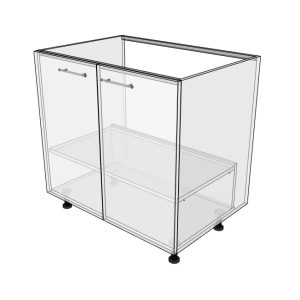 Meuble bas évier 90 - porte